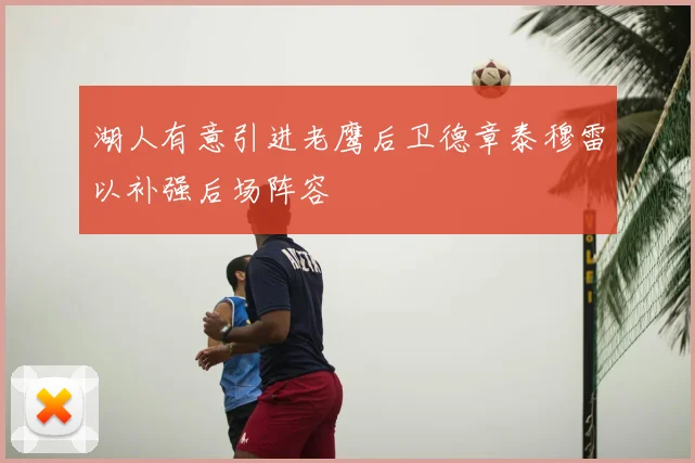 湖人有意引进老鹰后卫德章泰穆雷以补强后场阵容
