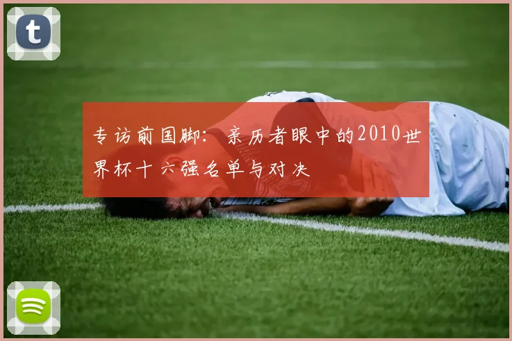 专访前国脚:亲历者眼中的2010世界杯十六强名单与对决
