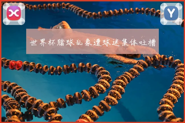 世界杯赌球乱象遭球迷集体吐槽